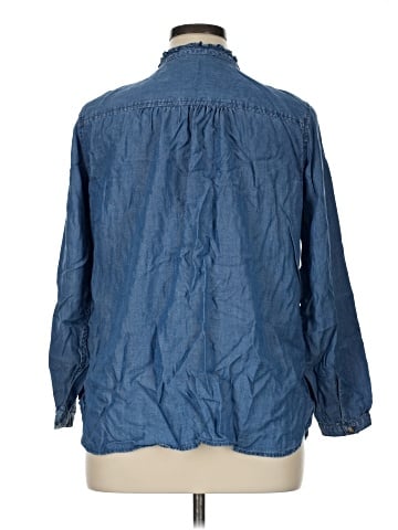 Terra & Sky 3/4 Sleeve Blouse (view 2)