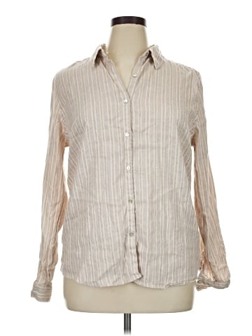Jones New York Long Sleeve Button-Down Shirt (view 1)