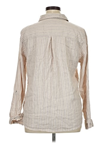Jones New York Long Sleeve Button-Down Shirt (view 2)