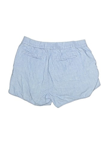 Madewell Chambray Pull-On Shorts (view 2)