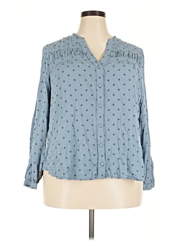 Lane Bryant 3/4 Sleeve Blouse (view 1)