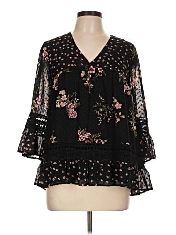 Maeve 3/4 Sleeve Blouse (view 1)