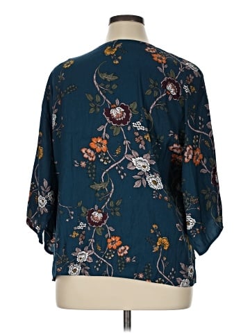 Maurices 3/4 Sleeve Blouse (view 2)