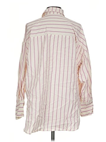 Zara 3/4 Sleeve Button-Down Shirt (view 2)