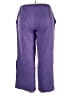 Wrapper 100% Polyester Purple Casual Pants Size 2X - photo 2