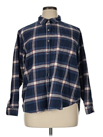 Wrangler Jeans Co Long Sleeve Button-Down Shirt (view 1)