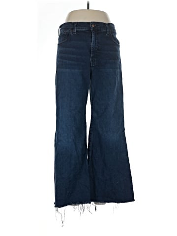 Madewell The Flared Wide-Leg Crop Jean (view 1)