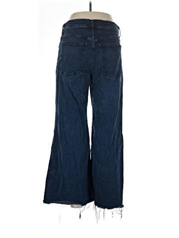 Madewell The Flared Wide-Leg Crop Jean (view 2)