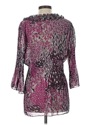 Notations 3/4 Sleeve Blouse (view 2)