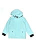 Unbranded 100% Polyester Solid Blue Raincoat Size 7 - photo 1