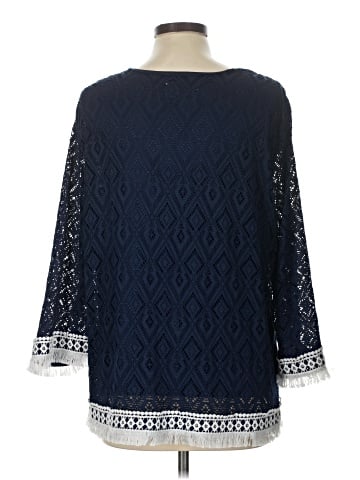 Alfred Dunner 3/4 Sleeve Blouse (view 2)