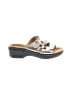 Clarks Silver Sandals Size 6 1/2 - photo 1