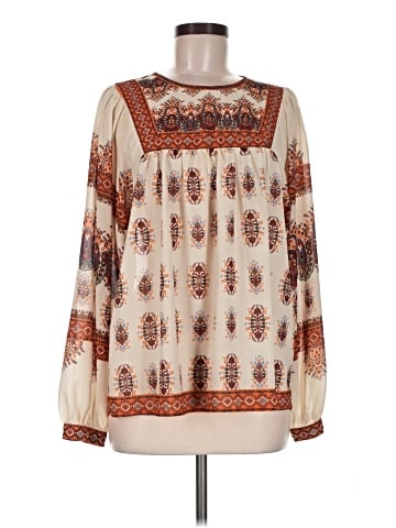 Flying Tomato Long Sleeve Blouse (view 1)