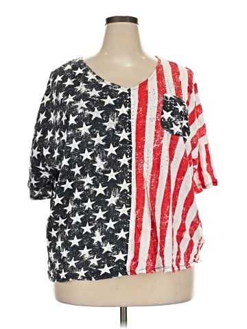 Onque Casuals Short Sleeve Blouse (view 1)