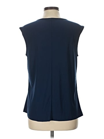 Roz & Ali Sleeveless Blouse (view 2)
