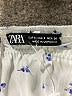 Zara 100% Polyester Silver Sleeveless Top Size S - photo 7