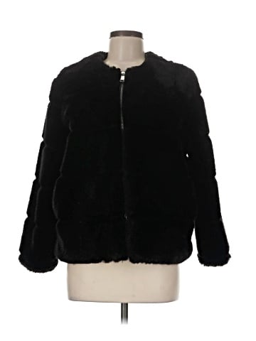 Zara TRF Faux Fur Jacket (view 1)