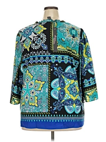 Olivia & Martin 3/4 Sleeve Blouse (view 2)