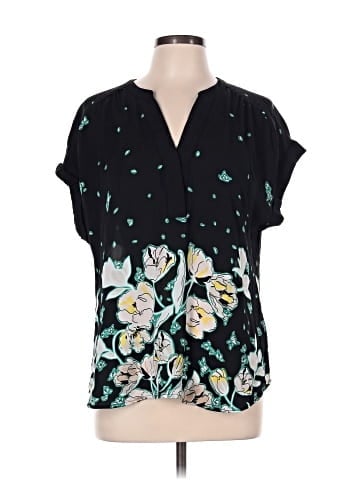 Apt. 9 Short Sleeve Blouse (view 1)