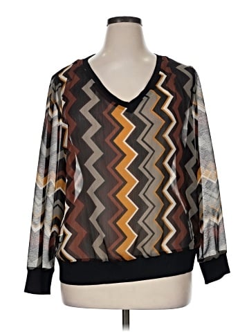 Missoni For Target Long Sleeve Blouse (view 1)