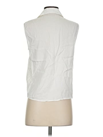 MNG Sleeveless Button-Down Shirt (view 2)