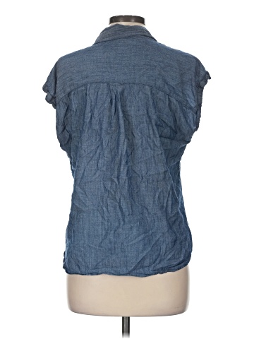 Ann Taylor LOFT Outlet Sleeveless Button-Down Shirt (view 2)