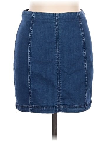 Free People Denim Skirt (view 1)