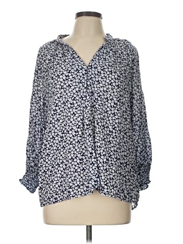 H&M L.O.G.G. 3/4 Sleeve Blouse (view 1)