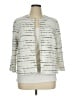 Ann Taylor Print Blue Ivory Jacket Size 14 - photo 1