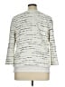 Ann Taylor Print Blue Ivory Jacket Size 14 - photo 2