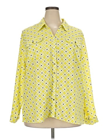 Notations Long Sleeve Blouse (view 1)