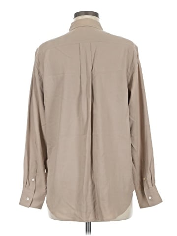 Everlane Long Sleeve Silk Top (view 2)