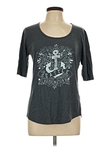 Anvil 3/4 Sleeve T-Shirt (view 1)