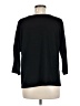 Ruby Rd. Black 3/4 Sleeve Top Size M - photo 2