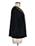 Ruby Rd. Black 3/4 Sleeve Top Size M - photo 4