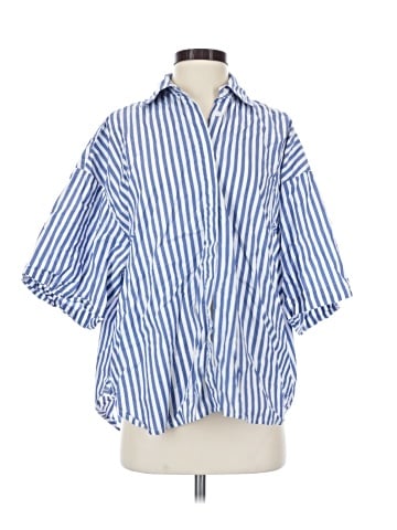 French Connection Short Sleeve Blouse (view 1)