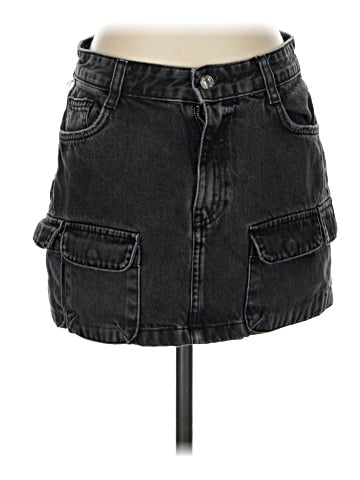 Zara Denim Skirt (view 1)