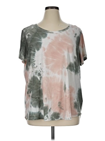 Pink Rose Short Sleeve T-Shirt (view 1)