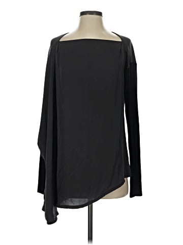 Ace Delivery Long Sleeve Silk Top (view 1)