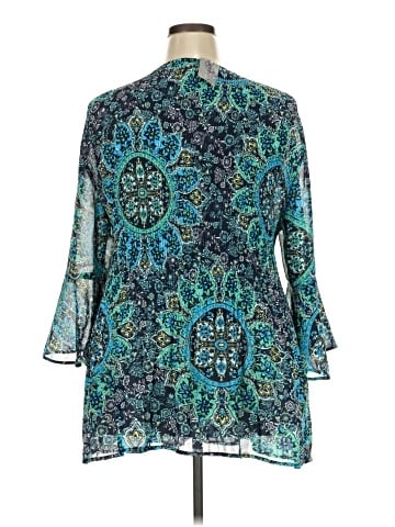 Catherines 3/4 Sleeve Blouse (view 2)