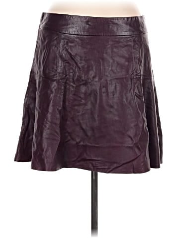 Banana Republic Leather Skirt (view 1)