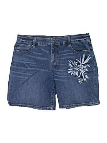 St. John's Bay Denim Shorts (view 1)