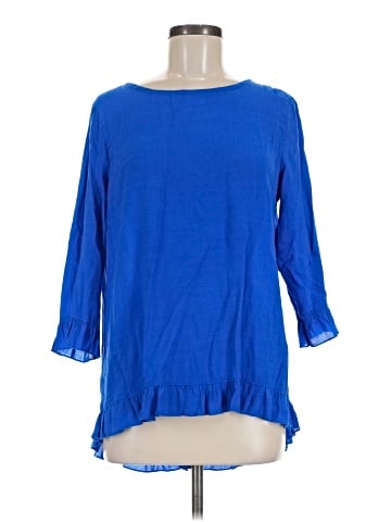 MULTIPLES 3/4 Sleeve Blouse (view 1)