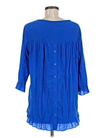MULTIPLES 3/4 Sleeve Blouse (view 2)