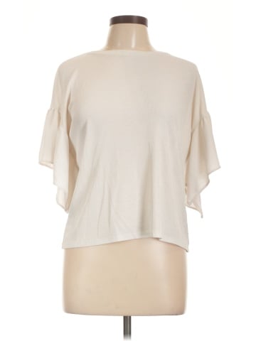 Zara W&B Collection Short Sleeve Top (view 1)