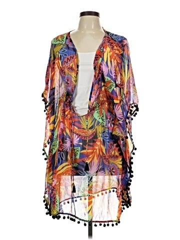 Bleu Rod Beattie Kimono (view 1)