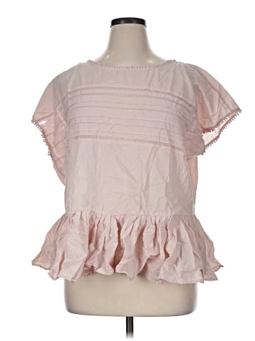 Lane Bryant Short Sleeve Blouse (view 1)