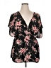 Torrid 100% Polyester Black Kimono Size 1X Plus (1) - photo 1
