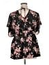 Torrid 100% Polyester Black Kimono Size 1X Plus (1) - photo 2