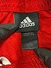Adidas 100% Polyester Red Athletic Shorts Size 10 - 12 - photo 3
